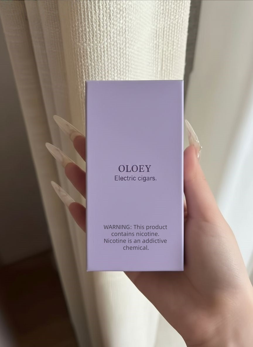 OLOEY-Electric cigars The usage scenarios are more flexible, and it can be used in some no-smoking areas.