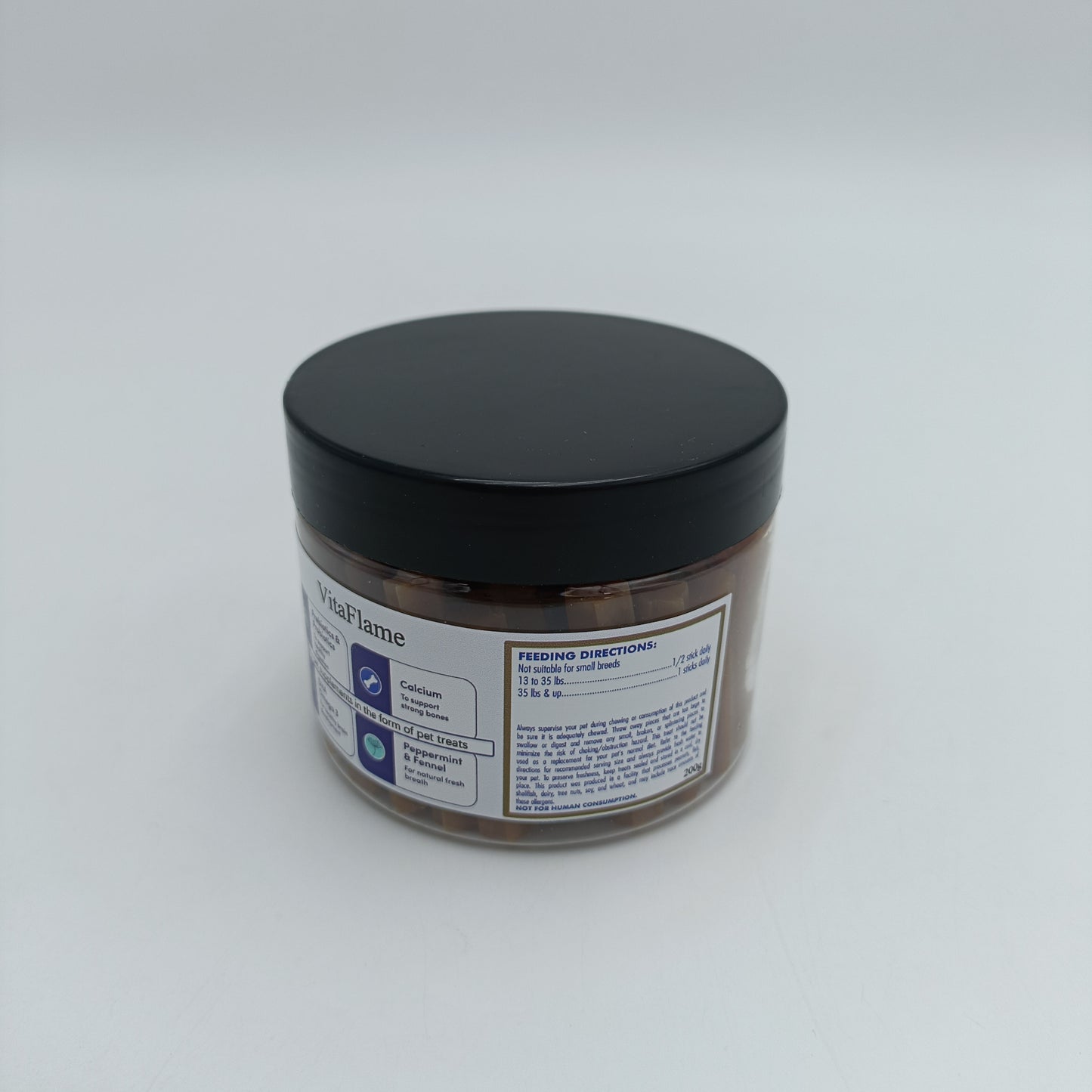VitaFlame Dietary pet supplements in the form of pet treats Support Dog's Immune Response, Skin, Coat, Joints & Overall Health