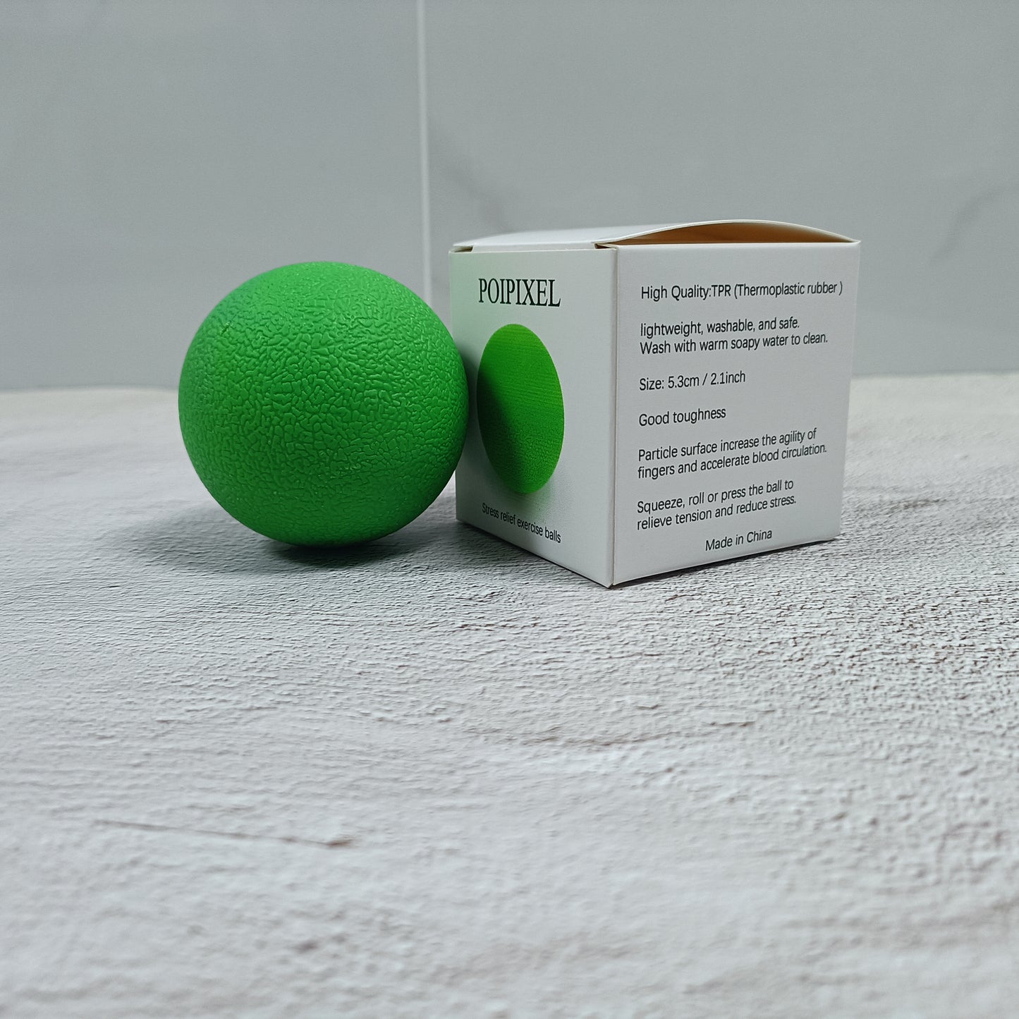 POIPIXEL Stress relief exercise balls Stress Balls for Adults, Squeeze Balls for Hand Therapy
