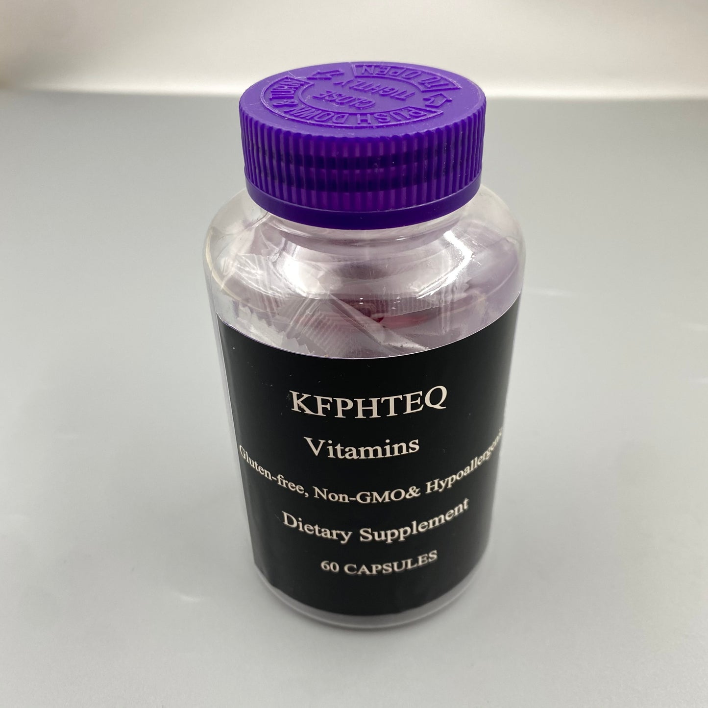 KFPHTEQ Vitamins Gluten-free, Non-GMO& Hypoallergenic