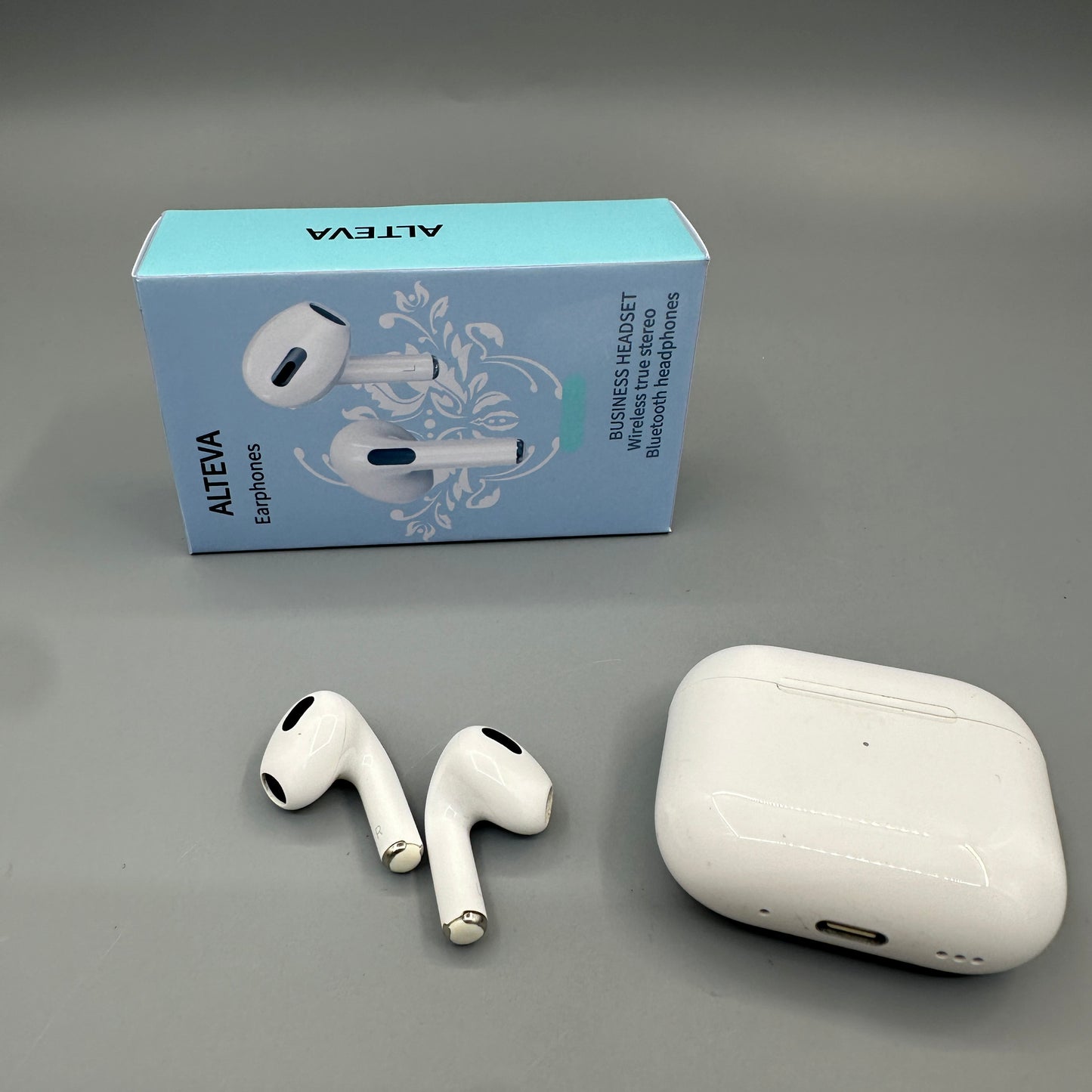 ALTEVA Earphones Bluetooth Headphones In-Ear Stereo Earbuds Sports Headset with Microphone