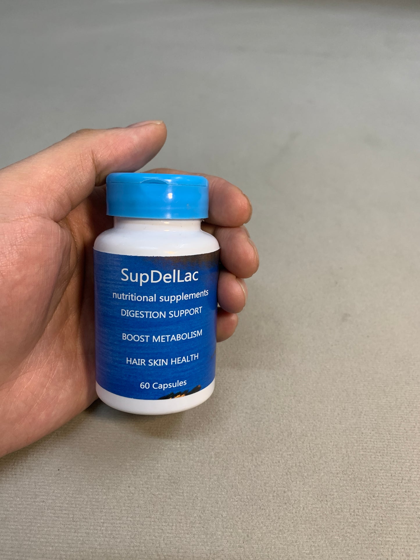 SupDelLac nutritional supplements Probiotics for Digestive Health, Antioxidants, Vegan, Plant-Based, Gluten