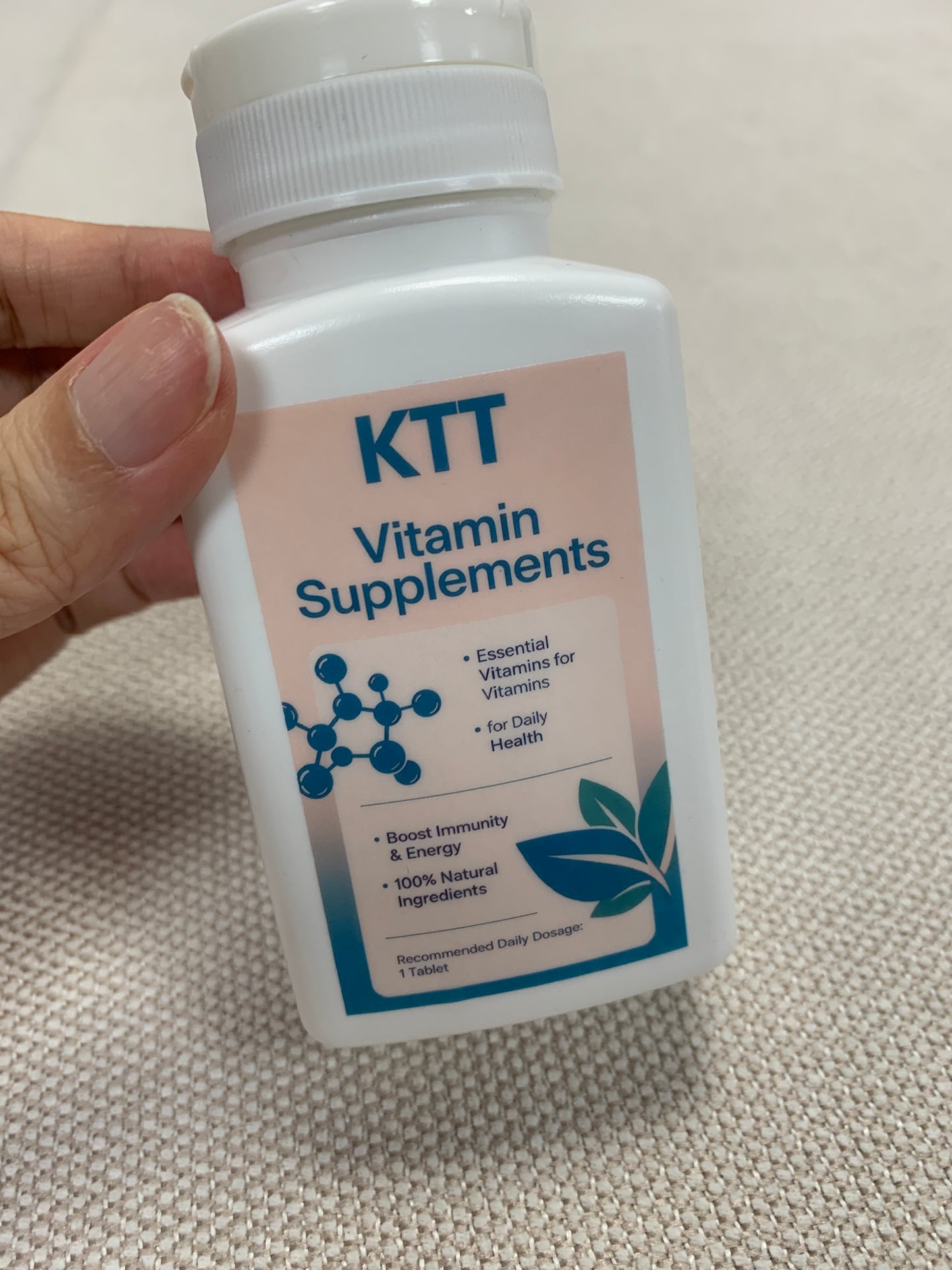 KTT Vitamin supplements Nutritional Support Tablets, Natural Vitamin Complex for Adults Health Care