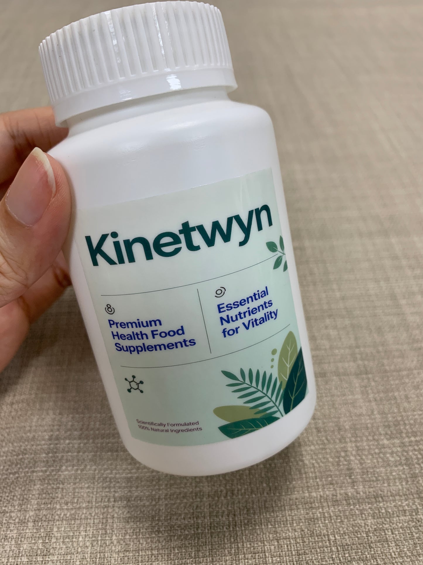 Kinetwyn Health food supplements Plant-Based Essential Nutrient Daily Wellness Supplements for Adults