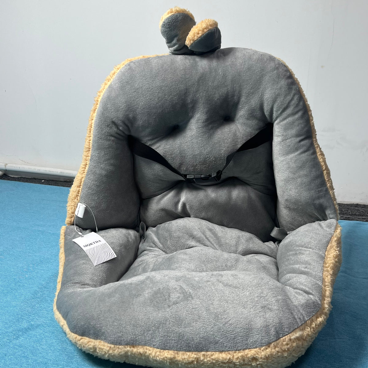 MQKTDA Cushions Soft Plush Dog Car Seat Cushion, Anti-slip Pet Travel Cushion with Safety