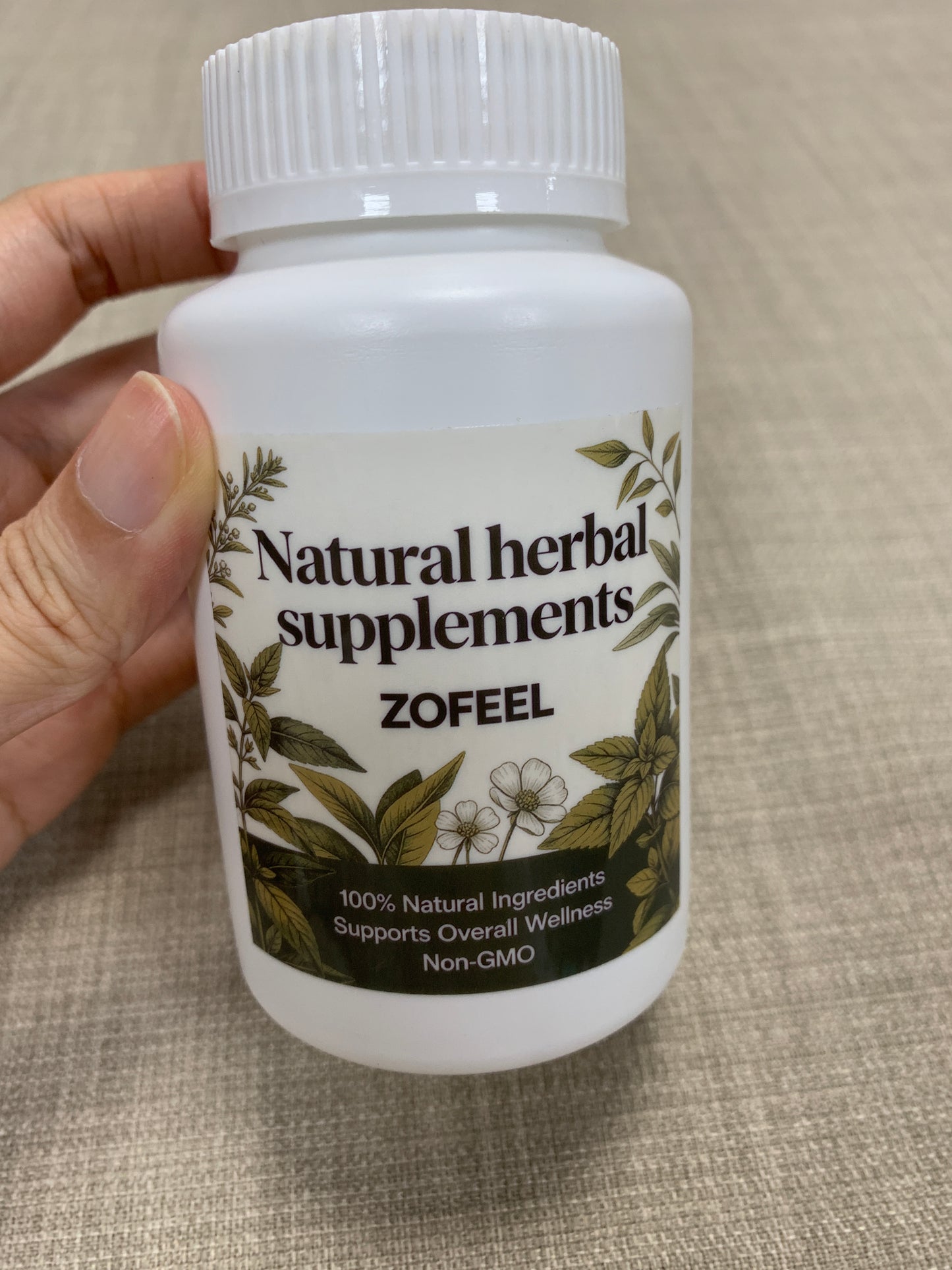 ZOFEEL Natural herbal supplements Non-GMO Wellness Support Capsules