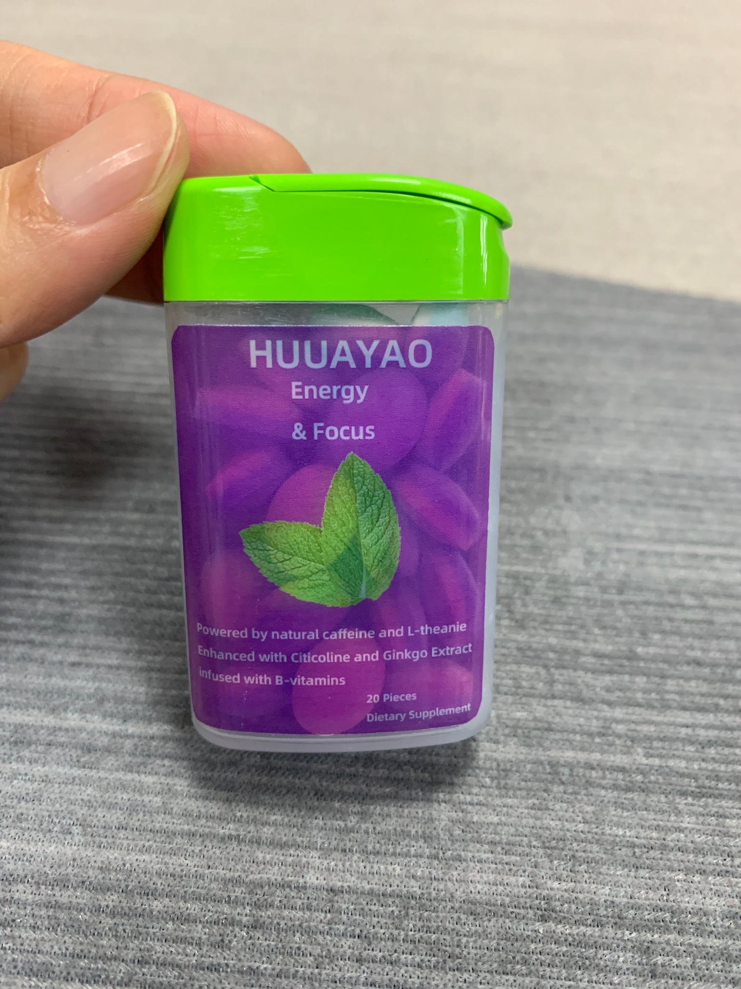 HUUAYAO Chewing gum with vitamins Offer a guilt-free chewing experience