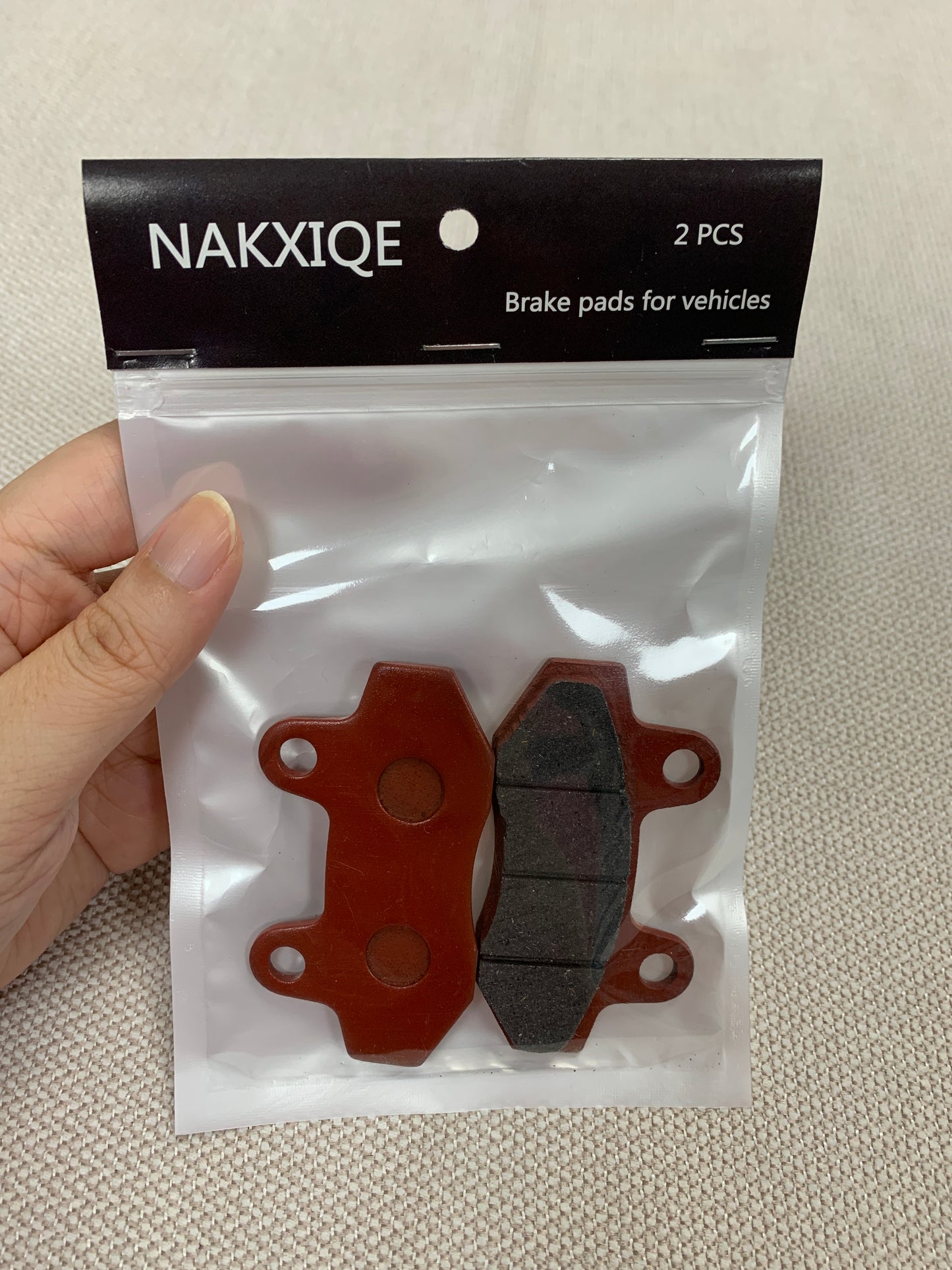 NAKXIQE Brake pads for vehicles 2PCS Semi‑Metallic Disc Brake Pads for Motorcycle Scooter