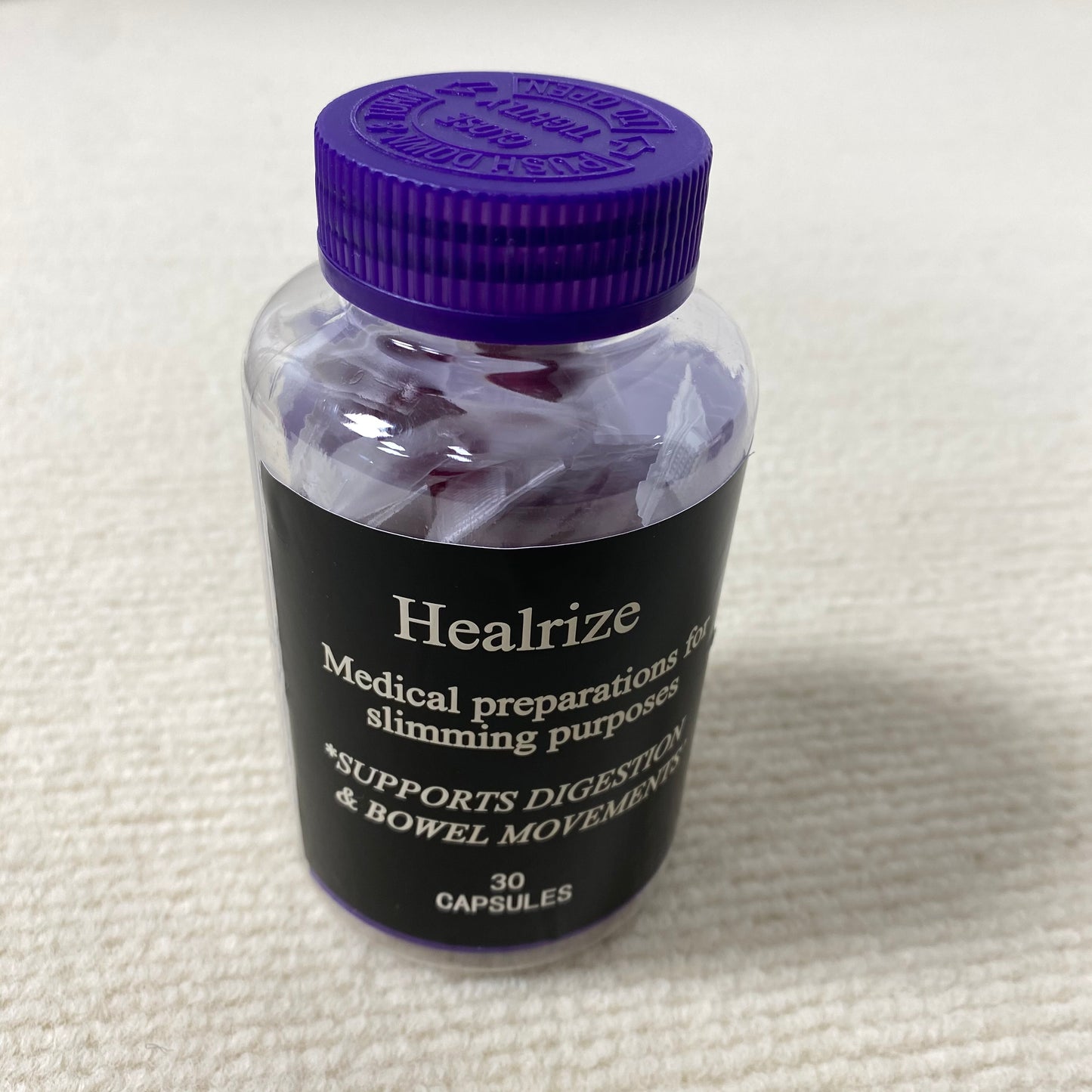 Healrize Medical preparations for slimming purposes SUPPORTS DIGESTION & BOWEL MOVEMENTS