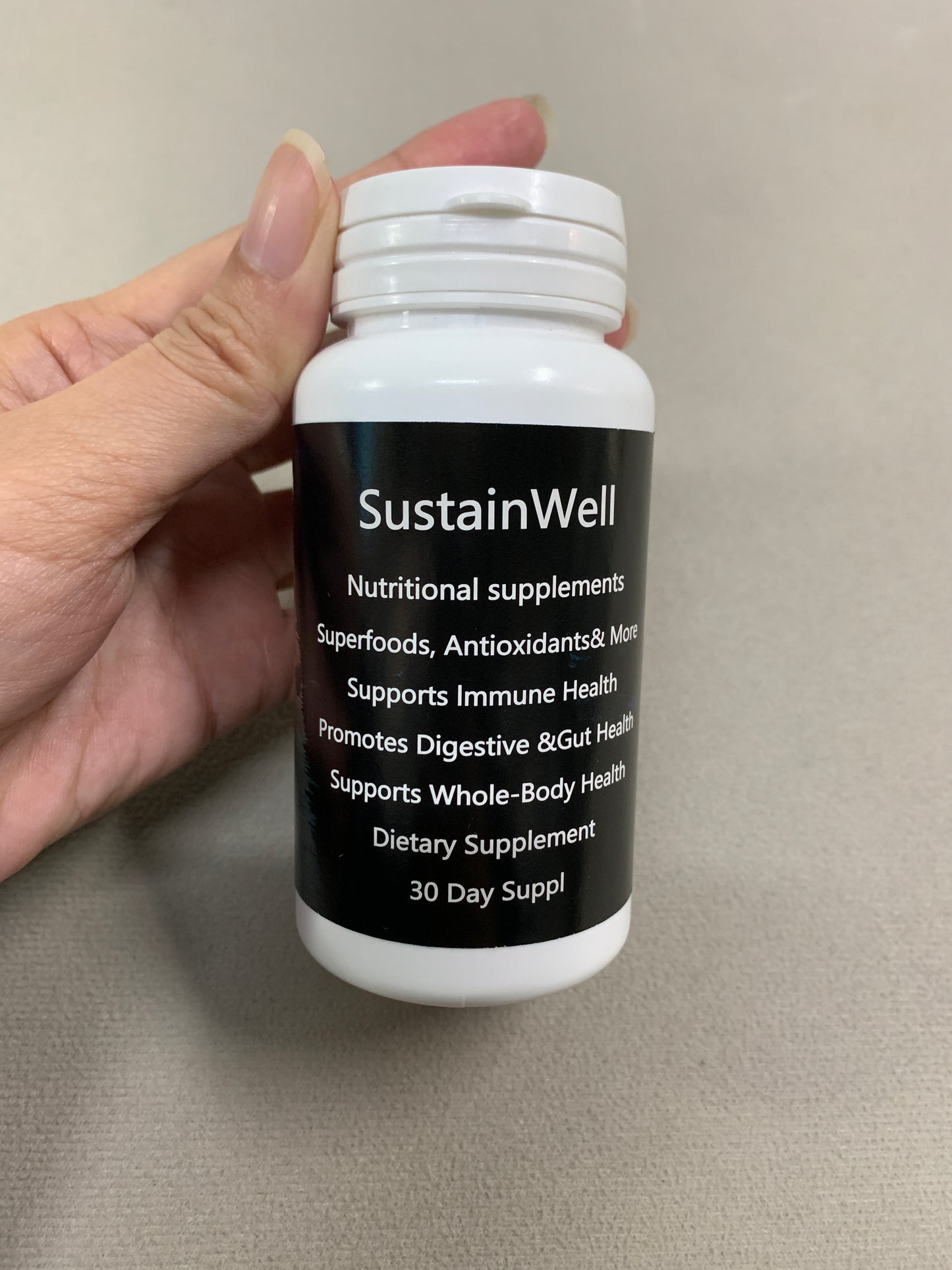 SustainWell Nutritional supplements Fruit and Vegetable Supplement for Immune Support, Cognitive Health & Radiant Skin