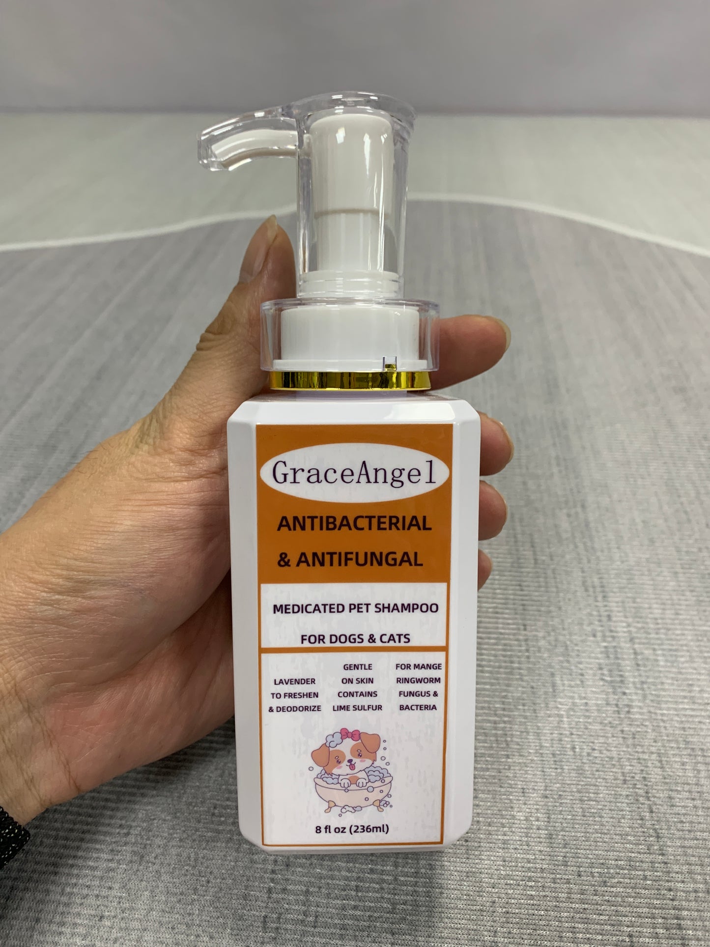 GraceAngel insecticidal animal shampoos Turn your bath time into a peaceful experience with our ultra-concentrated body wash.