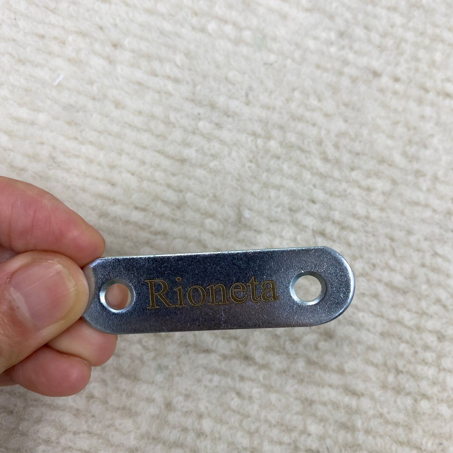 Rioneta Brackets of metal for furniture Stainless Steel Straight Bracket, Mending Joining Plates