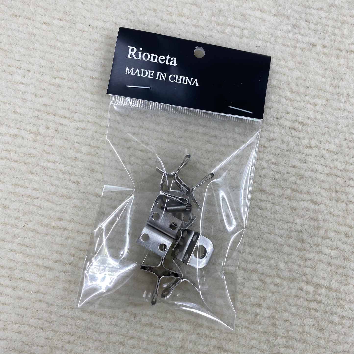 Rioneta Metal bed fittings Bed Frame Connectors with Screws for Headboards Footboards