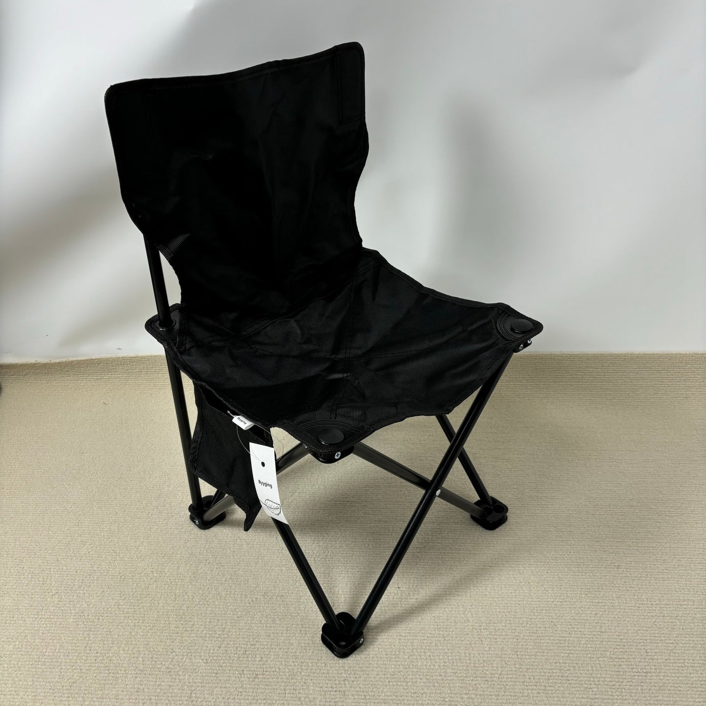 Byyging Camping furniture Folding Camping Chair Oversized Heavy Duty Padded Outdoor Chair