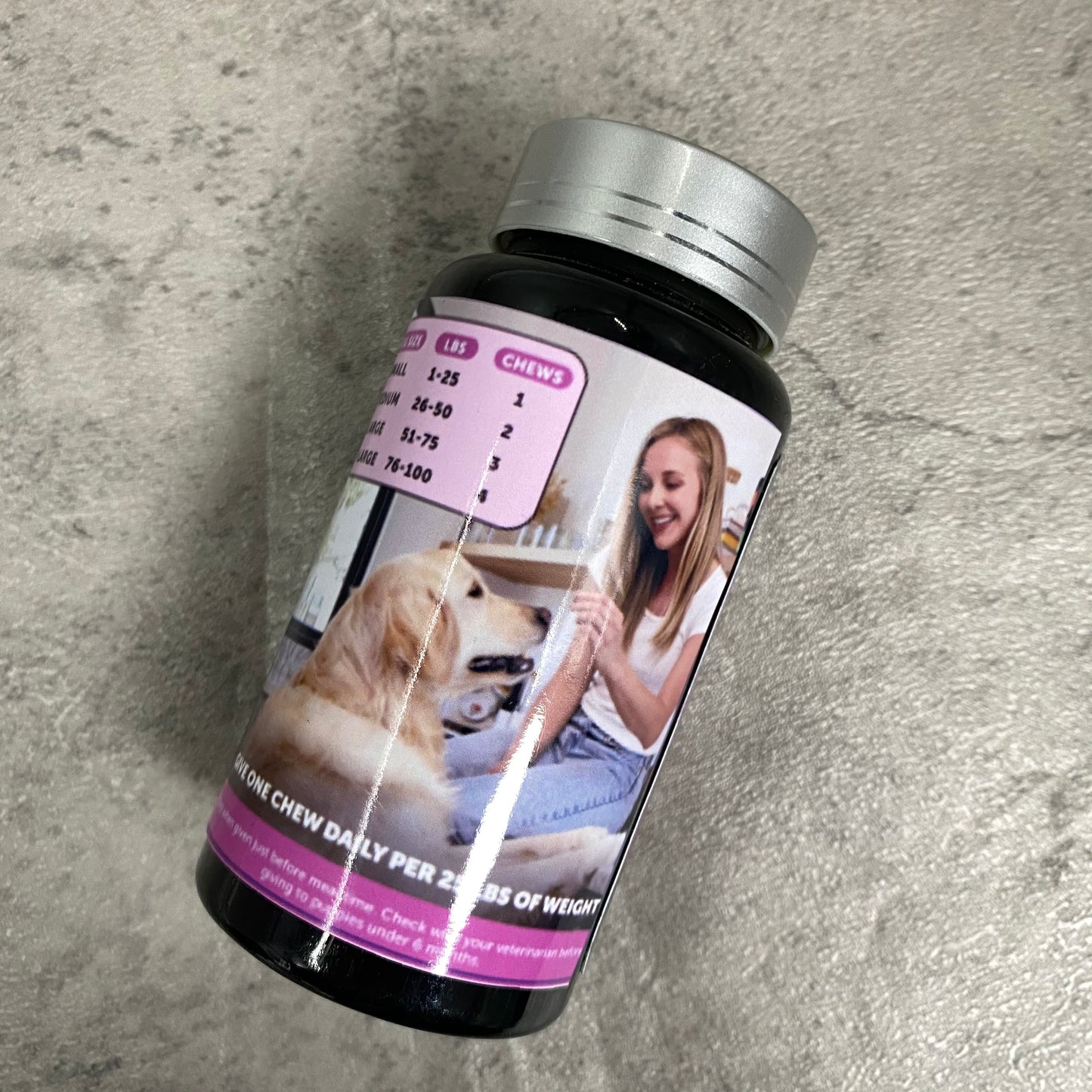 AJYGS Dietary supplements for pets Increase your pet's flexibility and flexibility.