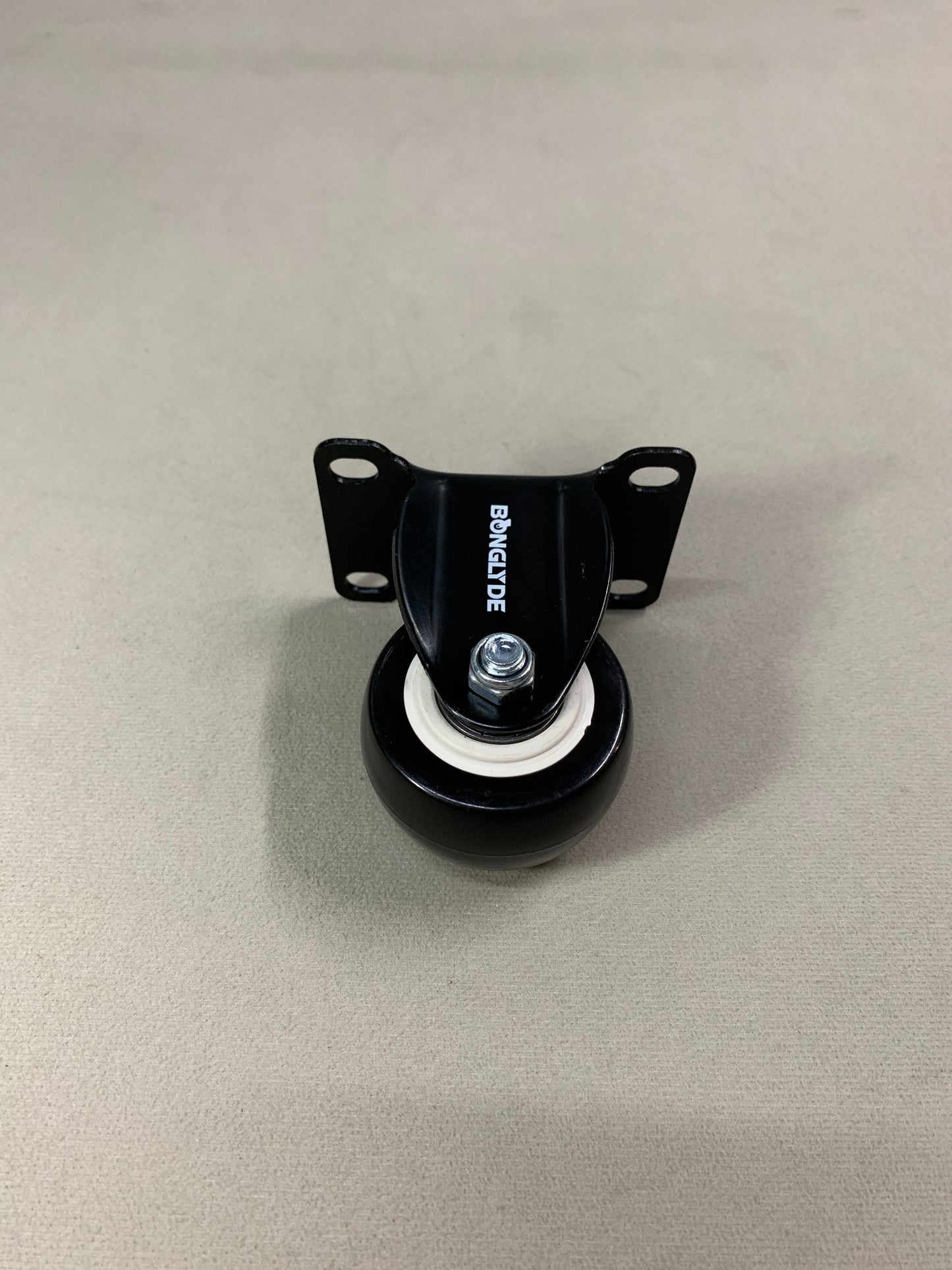 BONGLYDE Metal casters Locking Industrial Swivel Top Plate Casters Wheels for Furniture and Workbench Cart