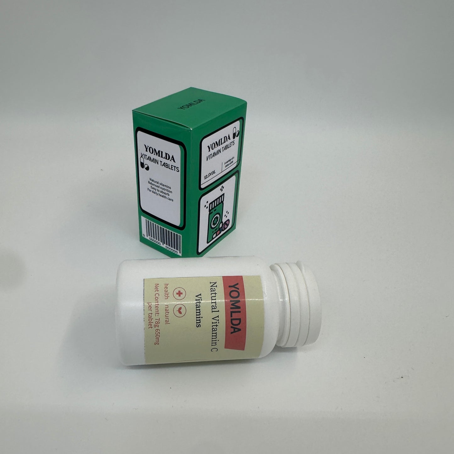 YOMLDA Vitamins healthy growth and development, immune health, energy and concentration, healthy vision, as well as healthy skin and hair