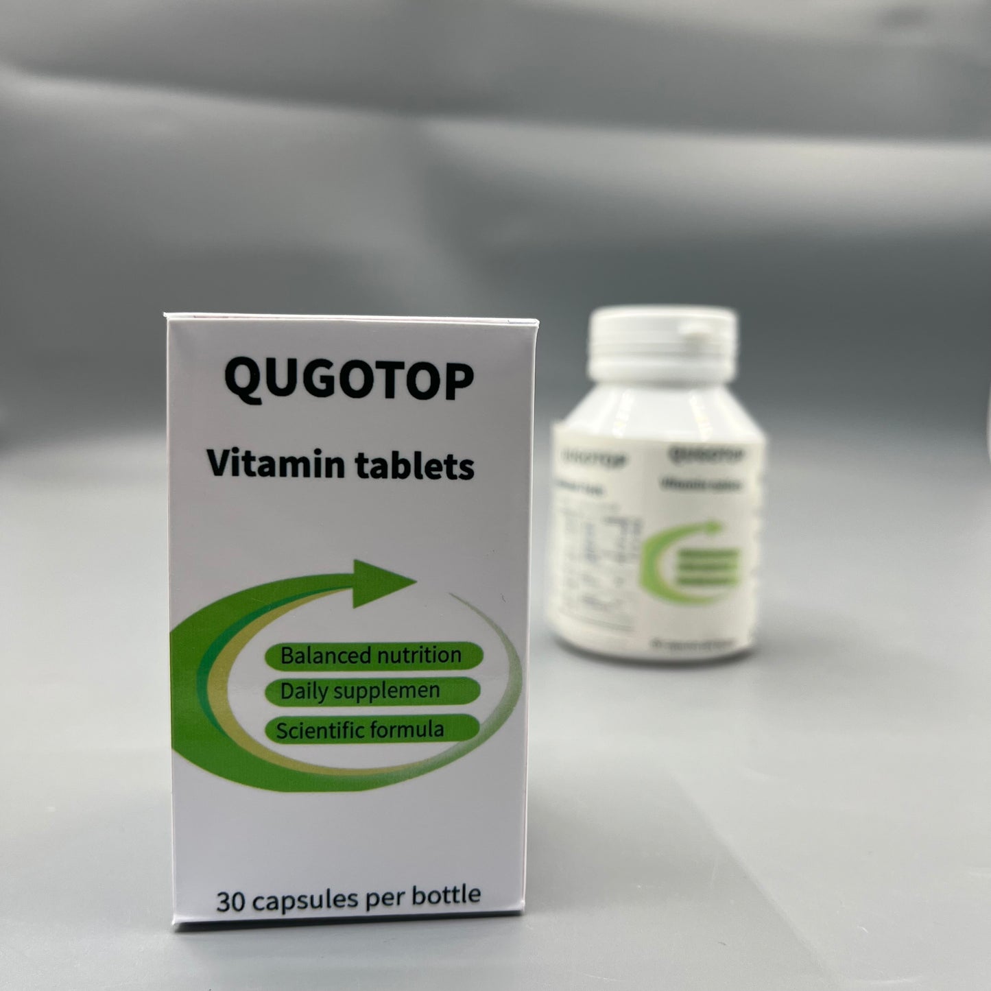 QUGOTOP Vitamin tablets Scientific Formula Daily Multivitamin Supplement Capsules for Adults