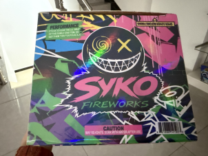 SYKO  Fireworks Upward Spinning Sparkler Firework, Outdoor Celebration Fireworks for Party Holiday