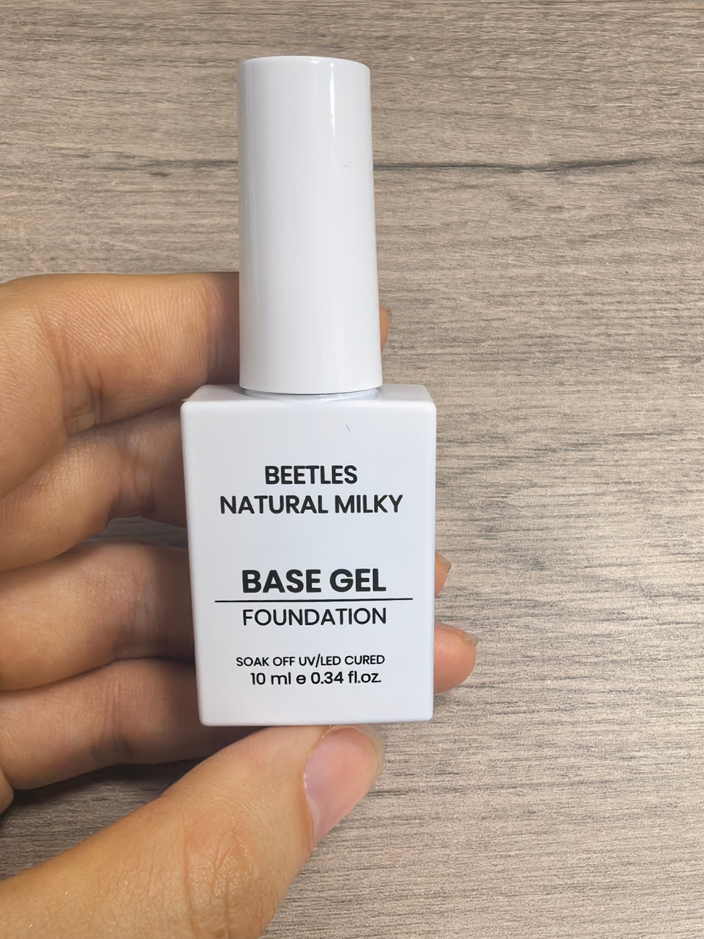 Beetles Natural Milky Nail gel Suitable for extending DIY transparent ultraviolet curing adhesive for the family