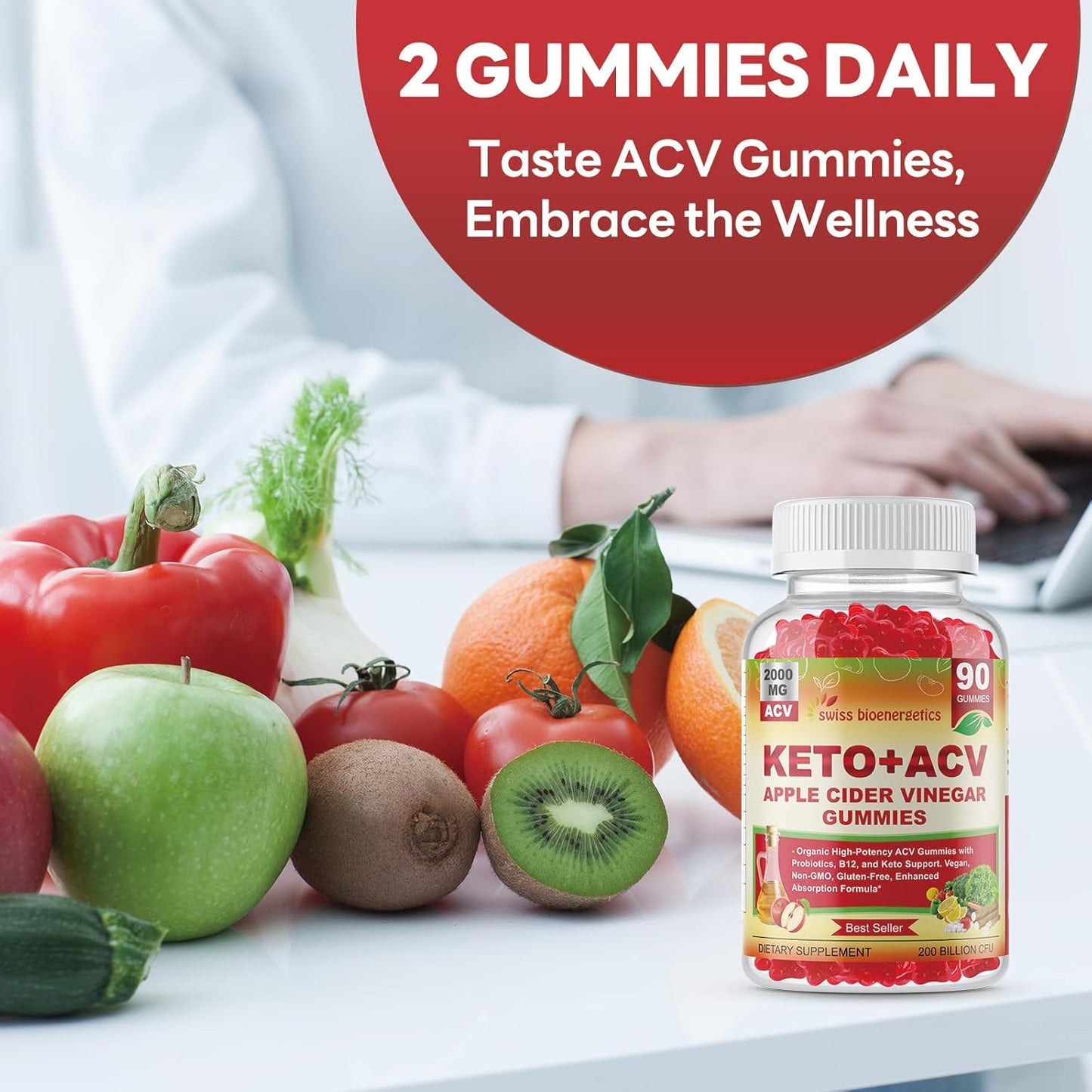 swiss bioenergetics Detox & Cleanse Weight Loss Products Supports Healthy Bowel Movements, Natural Detox, Advanced Cleanse Formula For Men and Women