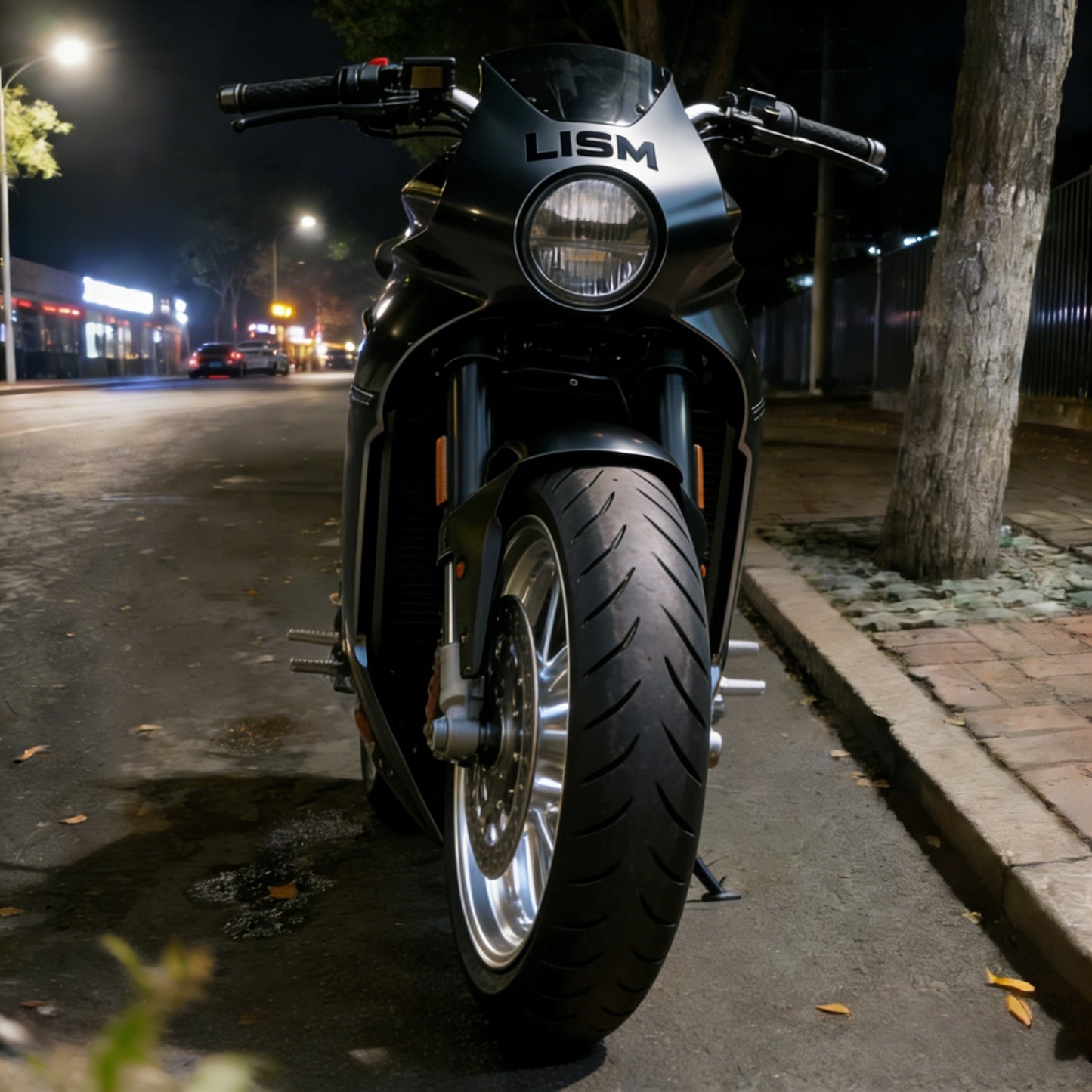 LISM Motorcycles Street Legal 5-Speed Sport Bike | High-Performance Gas Engine | Front & Rear Disc Brakes | Racing-Inspired Design for Adults