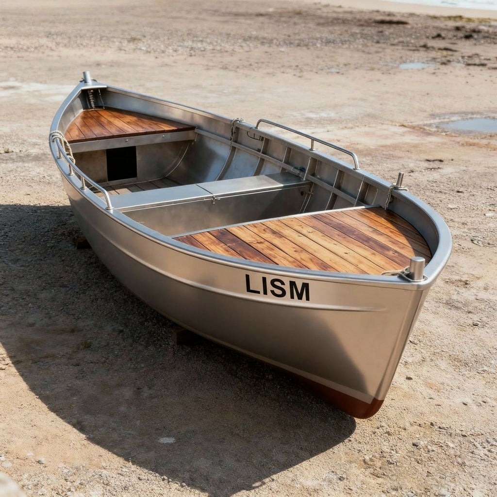 LISM Fishing boats A fishing boat that can accommodate 4 to 6 adults, with a fish tank, suitable for hunting, fishing, rescue and travel.