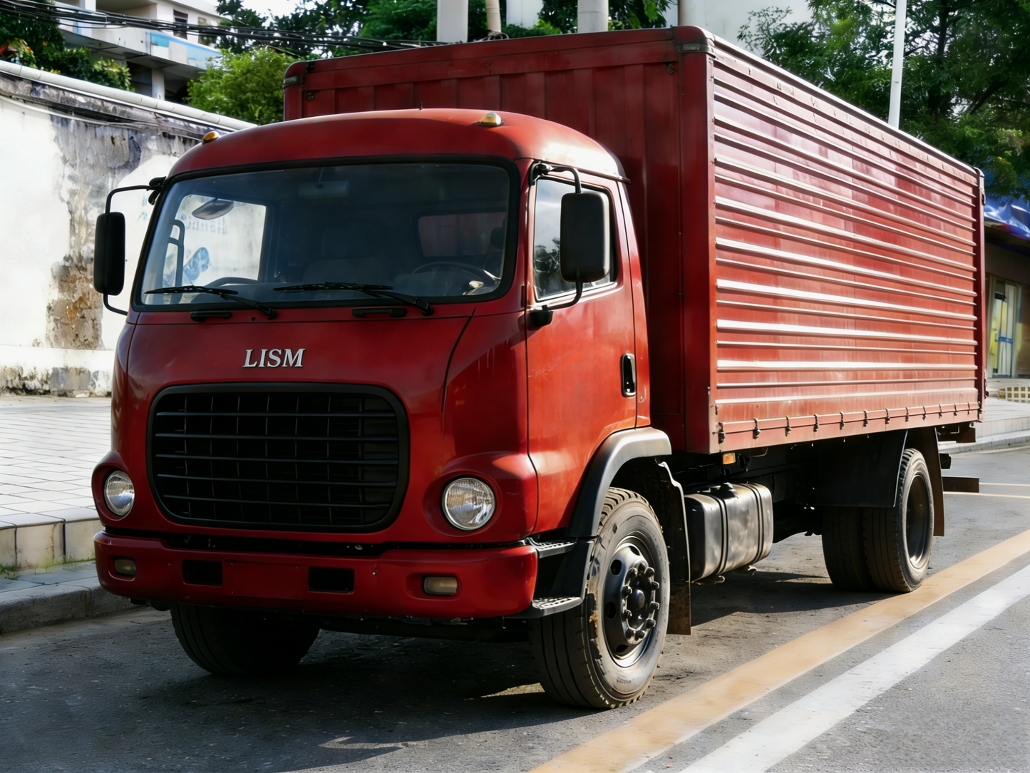 LISM Trucks Kara's construction waste and transportation goods