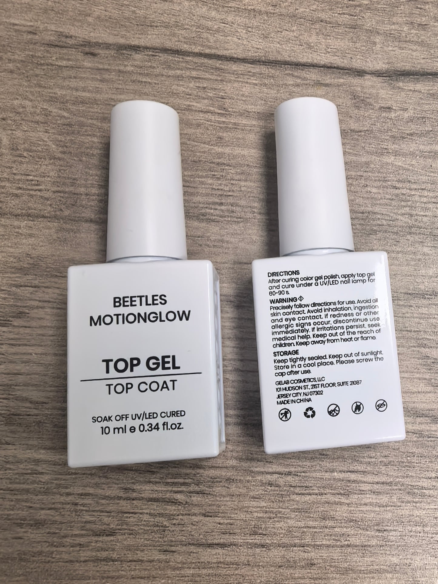 Beetles Motionglow Nail polish top coat Quick-drying nail polish - no chips - high gloss and long-lasting - quick drying top coat