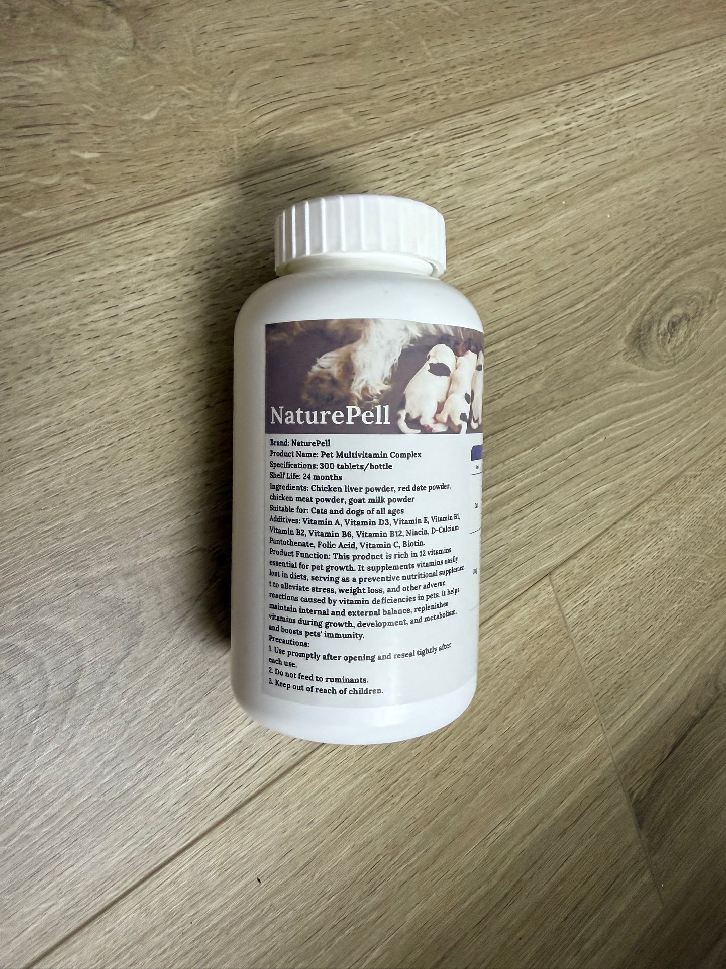 NaturePell Vitamins for Pets, Multivitamin Complex, Dog Nutritional Supplement, Pet-Specific Multivitamin B, Anti-Shedding Vitamins