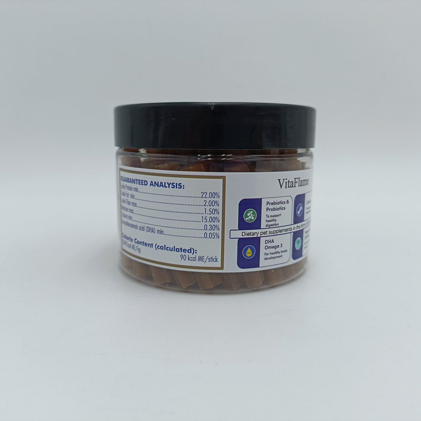 VitaFlame  Dietary pet supplements in the form of pet treats Support Dog's Immune Response, Skin, Coat, Joints & Overall Health