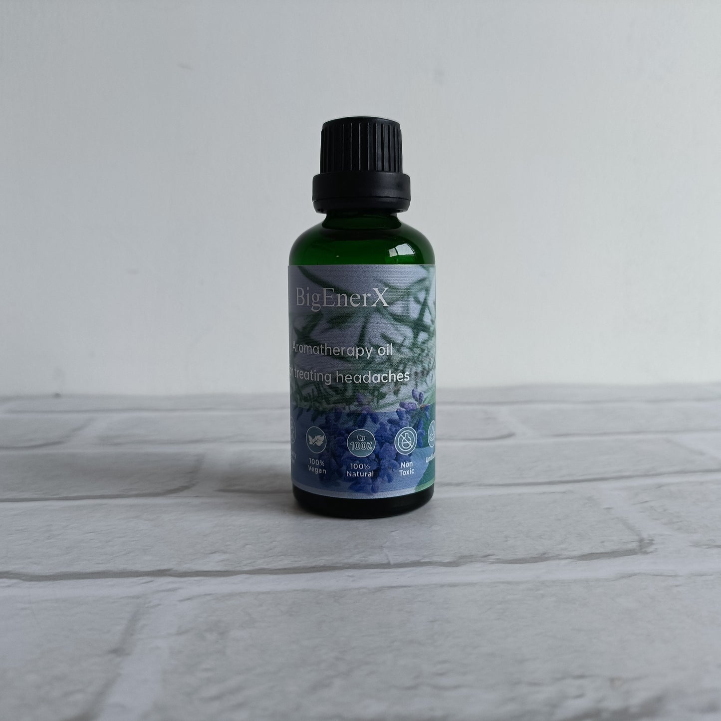BigEnerX Aromatherapy oils, other than essential oils, for {specify use, e.g., treating headaches, relieving stress, curing insomnia, etc.}  Blends for Diffusers, Home Care