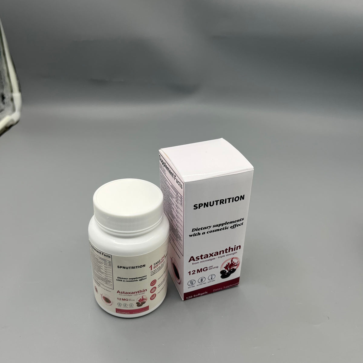 SPNUTRITION  Dietary supplements with a cosmetic effect Antioxidant Dietary Supplement for Skin Health, 120 Softgels