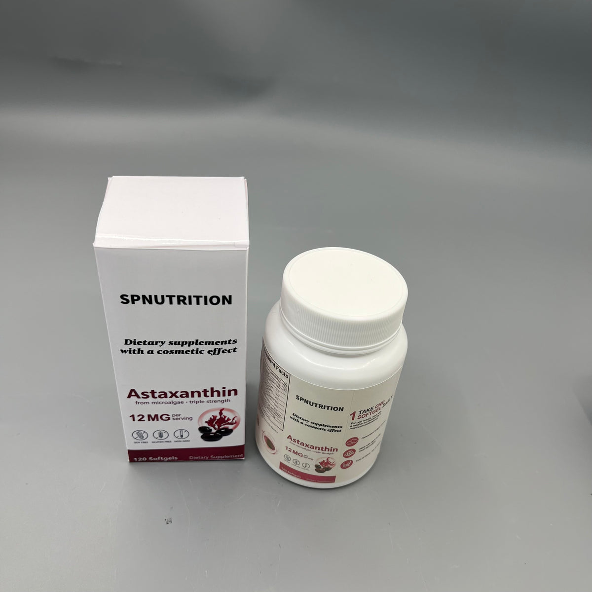SPNUTRITION  Dietary supplements with a cosmetic effect Antioxidant Dietary Supplement for Skin Health, 120 Softgels