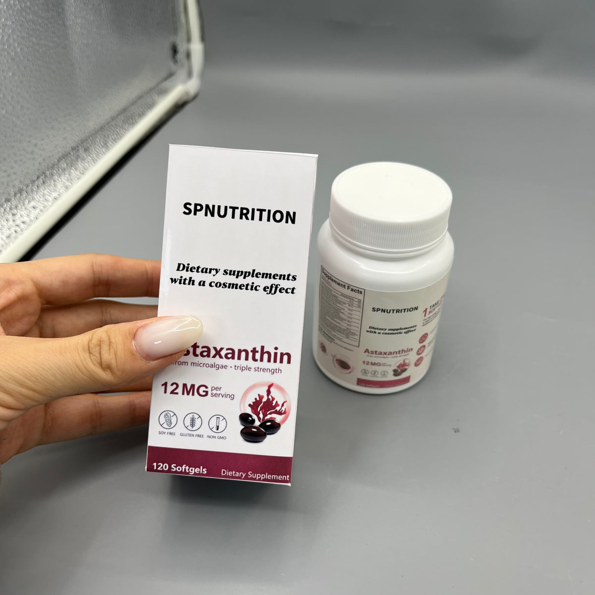SPNUTRITION  Dietary supplements with a cosmetic effect Antioxidant Dietary Supplement for Skin Health, 120 Softgels