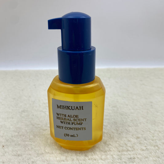 MIHKUAH Antibacterial hand lotions WITH ALOE  HERBAL SCENT WITH PUMP