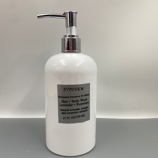 ZVPDVKW Medicated shampoos for babies Natural avocado, mango,and cucumber extracts