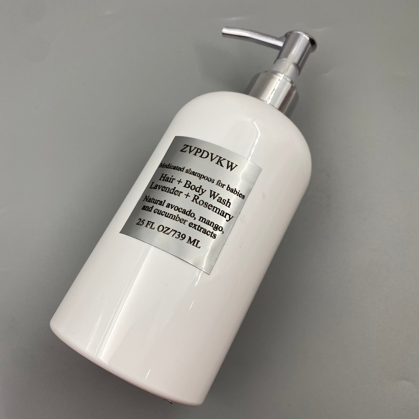 ZVPDVKW Medicated shampoos for babies Natural avocado, mango,and cucumber extracts