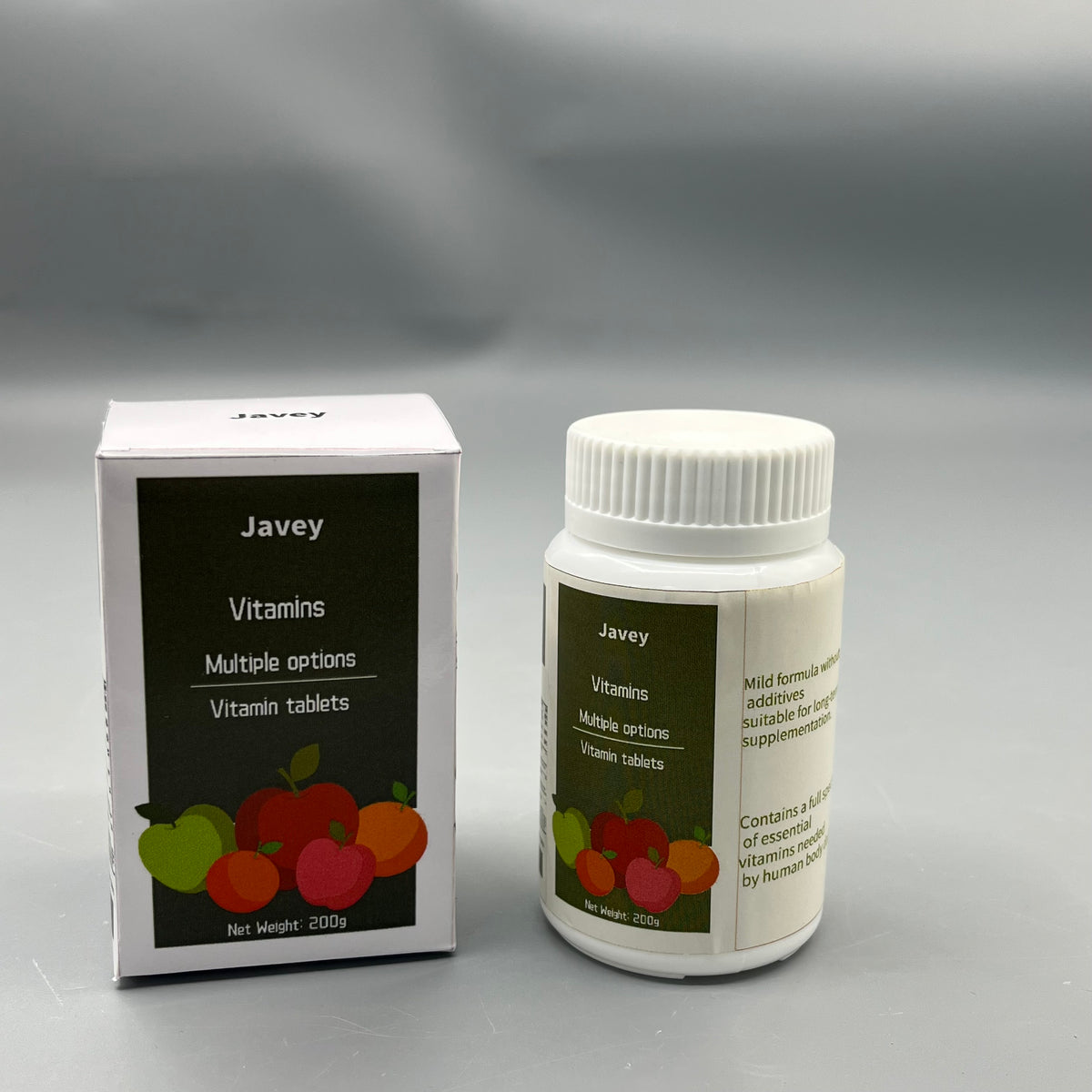 Javey Vitamins Daily Nutritional Vitamin Supplement Tablets 200g