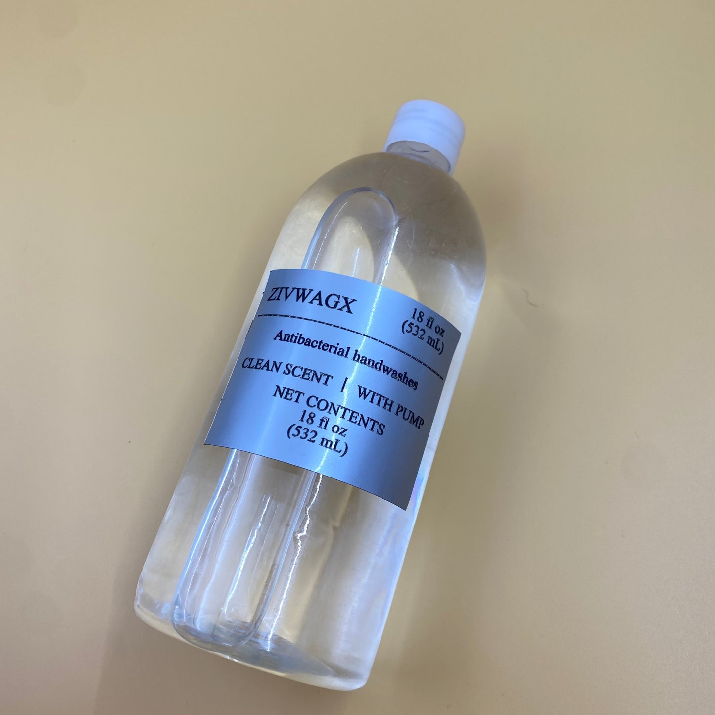 ZIVWAGX Antibacterial handwashes CLEAN SCENT WITH PUMP