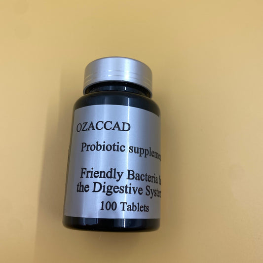OZACCAD Probiotic supplements Friendly Bacteria for the Digestive System