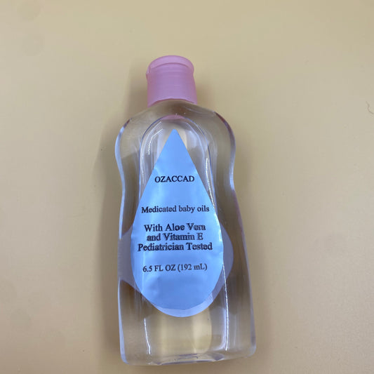 OZACCAD Medicated baby oils With Aloe Vera and Vitamin E