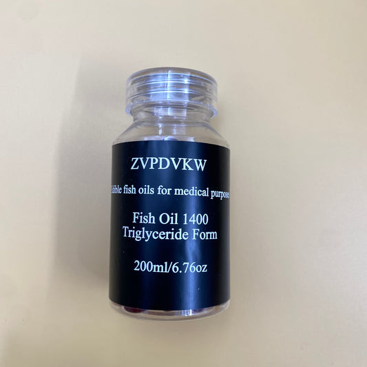 ZVPDVKW Edible fish oils for medical purposes Fish Oil 1400 Triglyceride Form