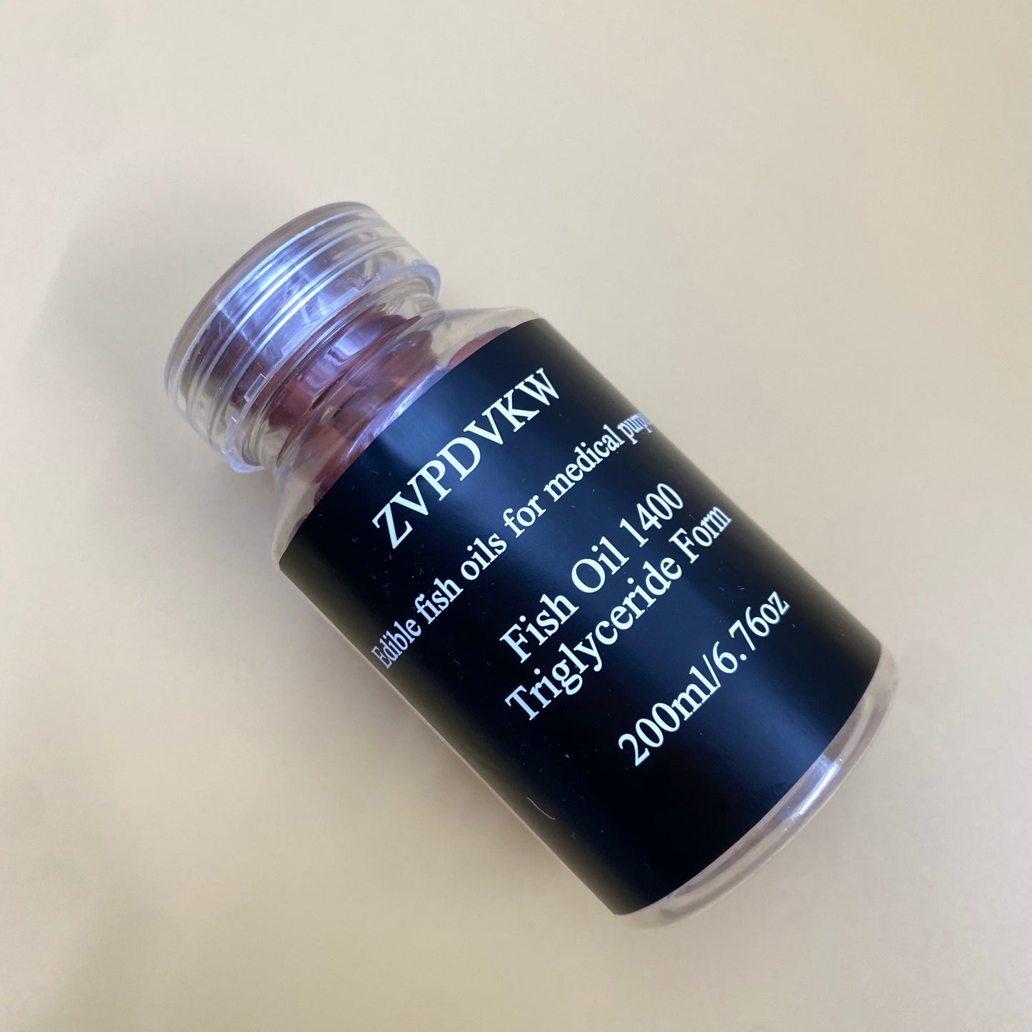 ZVPDVKW Edible fish oils for medical purposes Fish Oil 1400 Triglyceride Form