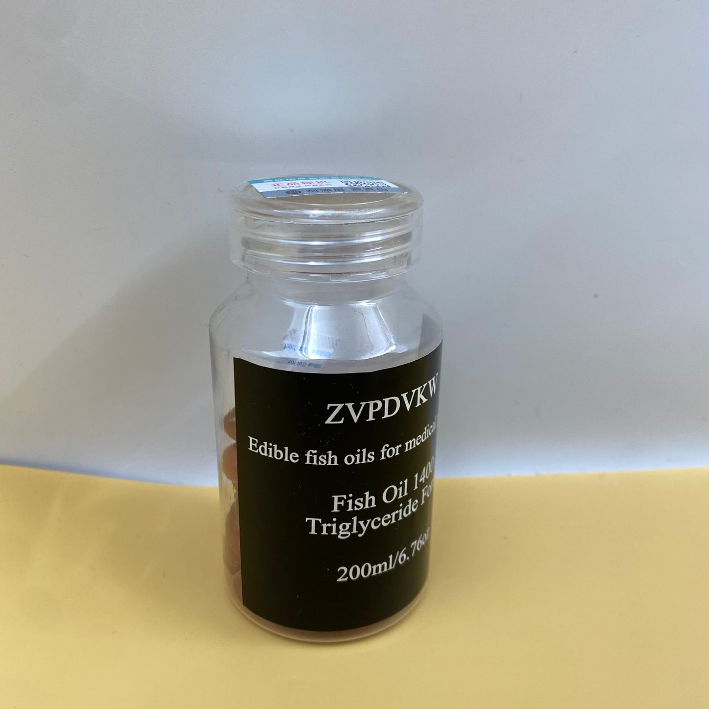ZVPDVKW Edible fish oils for medical purposes Fish Oil 1400 Triglyceride Form