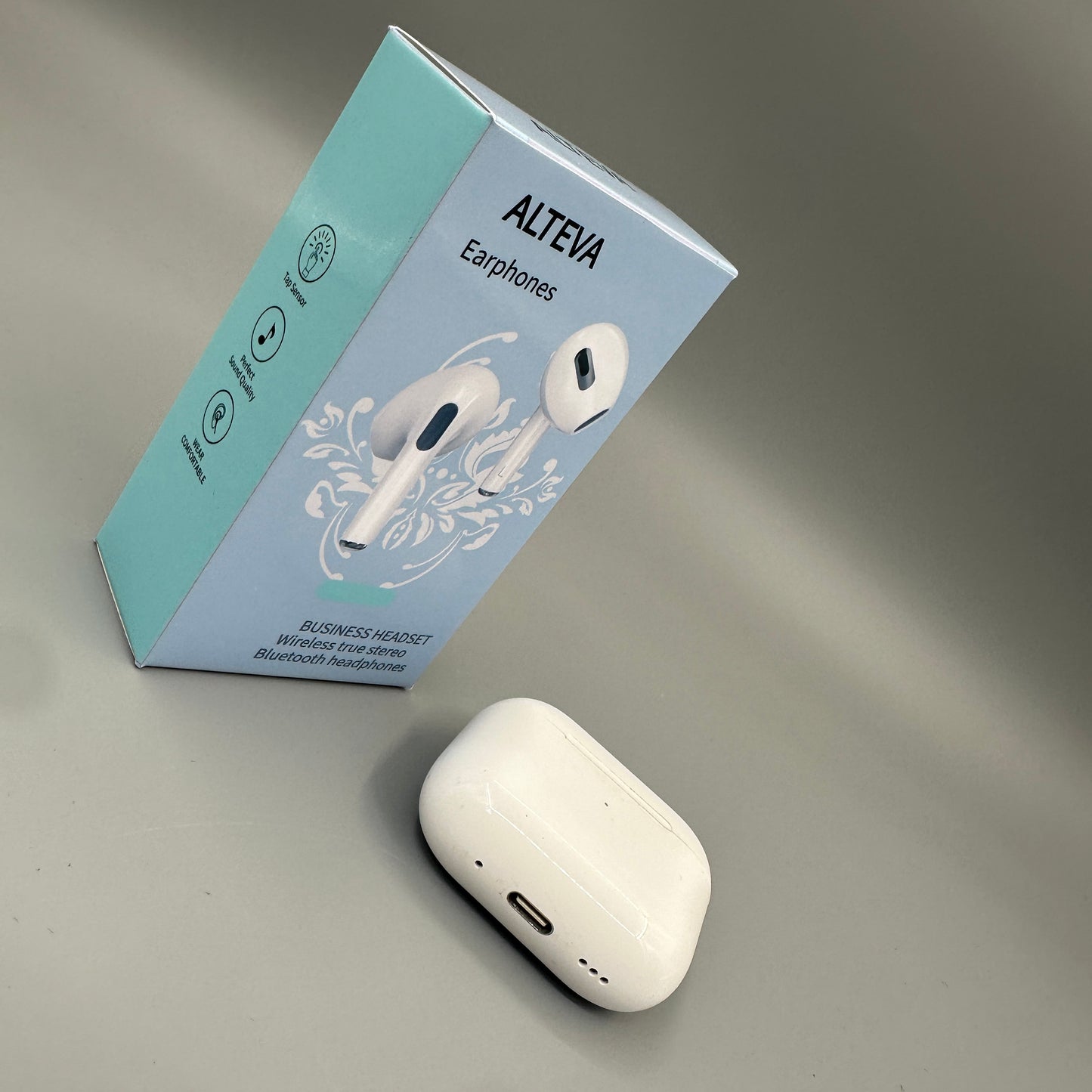ALTEVA Earphones Bluetooth Headphones In-Ear Stereo Earbuds Sports Headset with Microphone