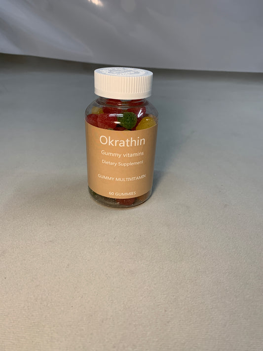 Okrathin Gummy vitamins Women's Multivitamin Gummy, Adult Chewable Vitamin