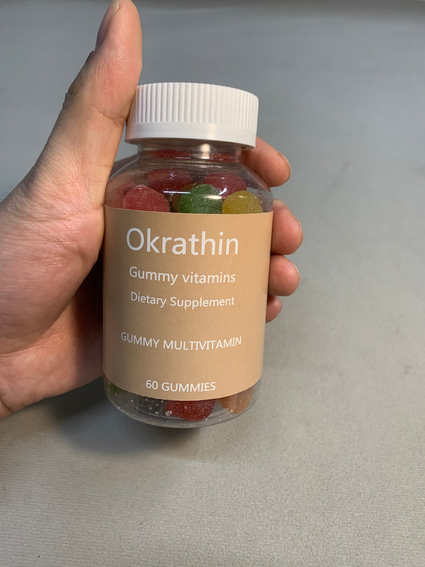 Okrathin Gummy vitamins Women's Multivitamin Gummy, Adult Chewable Vitamin