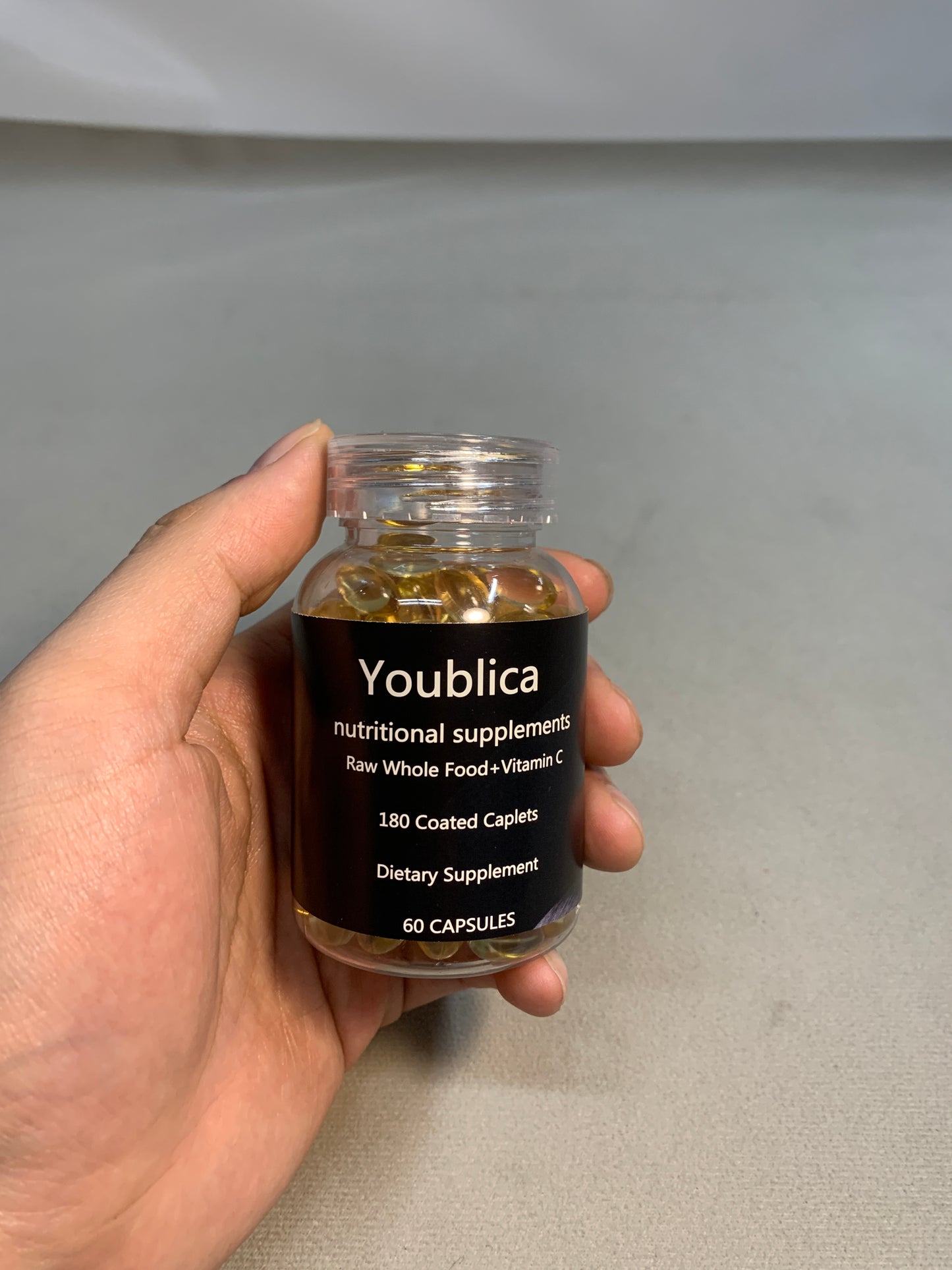 Youblica nutritional supplements Gluten Free, Vegetarian Capsules, Soy Free & Non-GMO