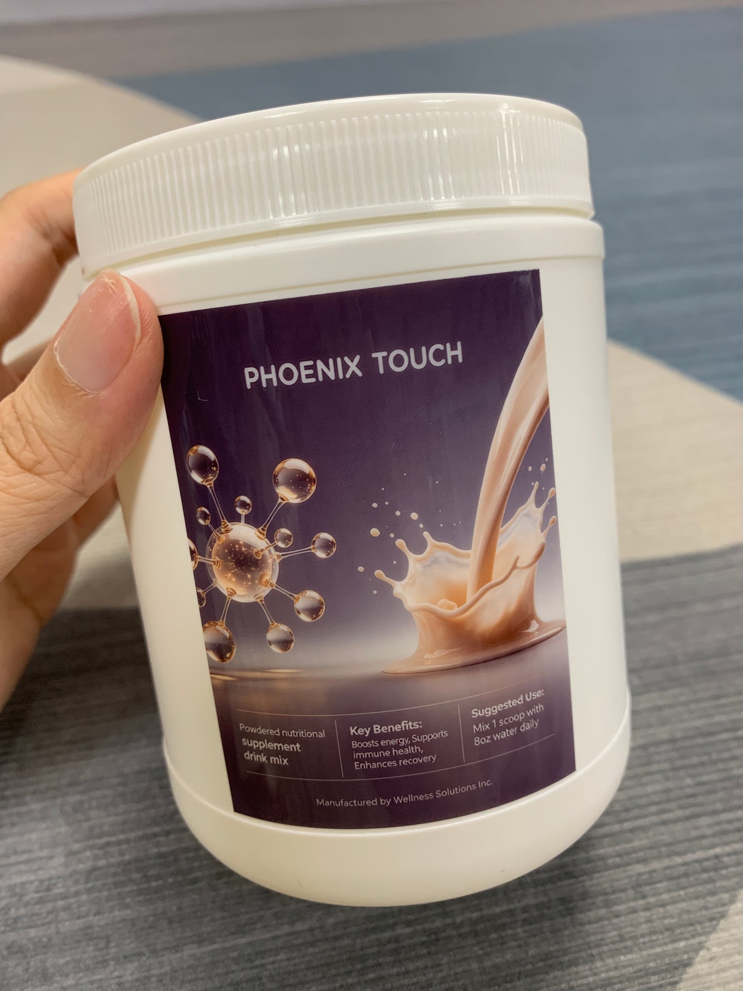 PHOENIX TOUCH Powdered nutritional supplement drink mix  Balanced Meal Replacement Shake, Energy & Recovery Protein Powder for Daily Nutrition